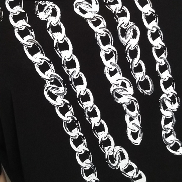 Pretty Ruched Half Sleeves Black Worthington Top - Picture 6 of 12